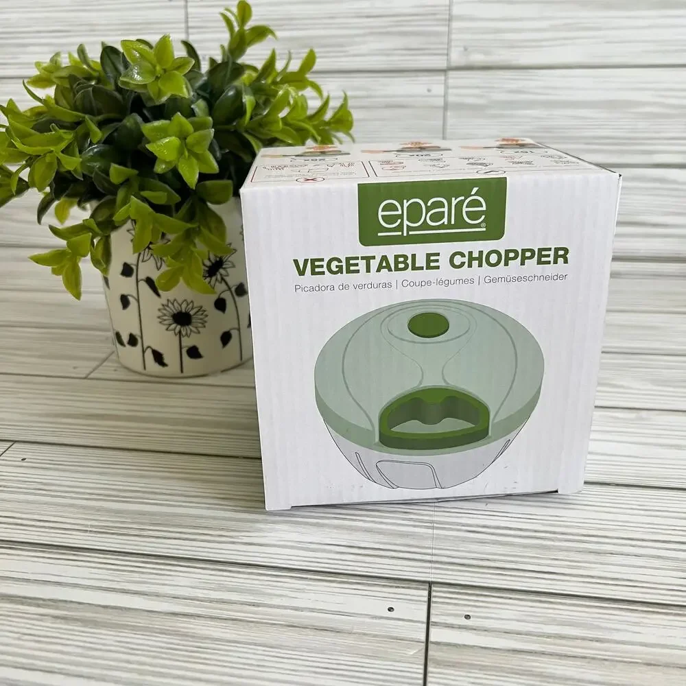 NIB Epare Vegetable Chopper Cutter Chopper Kitchenware 18 oz Capacity